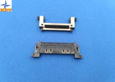 China Single Row Wire To Board Connector , 0.5Mm Pitch LVDS Connector With Stainessless Shell for sale
