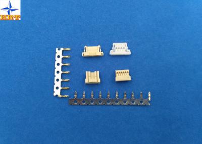 China Wire To Board Connectors Pitch 1.00mm , Wire Terminal Connectors Phosphor Bronze for sale