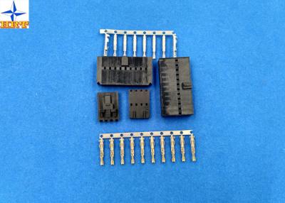 China Terminais do conector do fio do Ouro-flash, terminais do friso da conformidade de 2.54mm RoHS, contato estanhado à venda