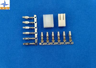 China Wire Connector Terminals Pitch 3.96mm With Brass / Phosphor Bronze Contact for Molex 3069 Housing for sale