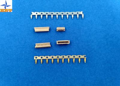 Chine connecteur gris UL-énuméré de rabattement miniature d'affichage de Lvds de couleur de connecteur de lancement de 1.25mm à vendre