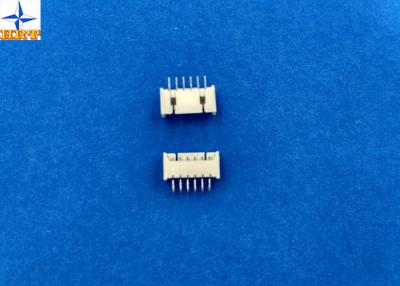 중국 1.25mm 피치 정상 입장 유형 웨이퍼 연결관 PCB 연결관에 의하여 주석 도금된 핀은 우두머리를 가렸습니다 판매용