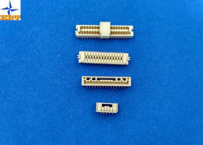 China 180 degree vertical SMT Wafer Connector with 1.25mm pitch brass pin PCB Connector for sale