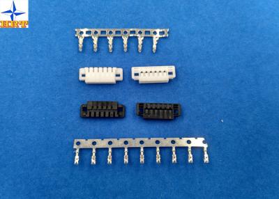 China 1.50mm Neigungs-verdrahten einzelne Reihe 6 Pin-Falz-Verbindungsstück-Batterieverbinder für AWG24# zu 30# Geschirre zu verkaufen