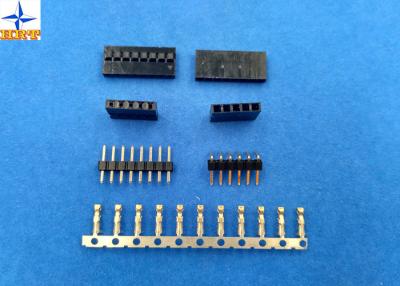 China Single row 2.0mm pitch Dupont wire-to- board connector with gold-flash crimp terminals for sale