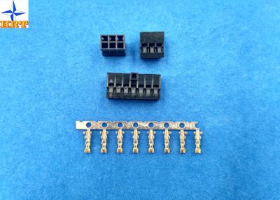 China Double Row Wire To Board Crimp Style Connectors Pin Header With 2.0mm Pitch Wire for sale