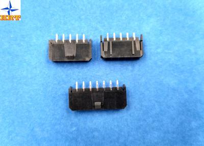 중국 단 하나 줄 3.0mm 피치 웨이퍼 연결관, 왜냐하면 Molex 43045 male형 커넥터는 우두머리를 가렸습니다 판매용