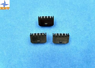 China 3.00mm Pitch Wire To Wire Connector Right Angle Header With Snap In PCB Lock for sale