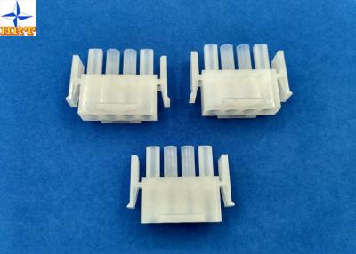 China Electronic Single Row Housing Wire To Wire Connectors 6.35mm Pitch Male Housing for sale