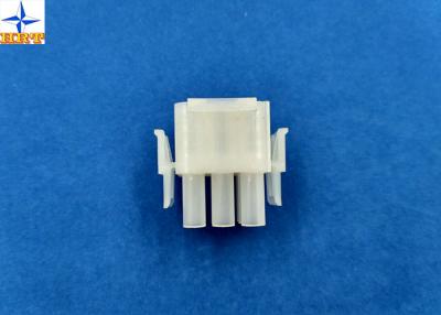China 6.35mm Pitch Wire To Wire Connectors Triple Row PA66 Material Crimp type Power Connector for sale