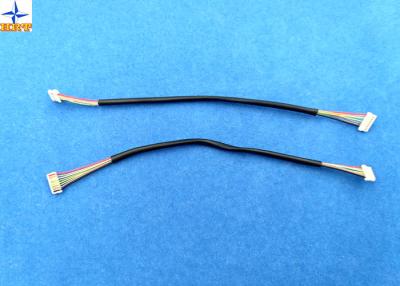 China wire harnesses with 0.8mm pitch compatible SUR connectors IDC cables with hot shrink sleeve for sale