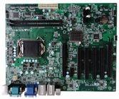 China Industrial Intel PCH H110 placa-mãe ATX 2 LAN 6 COM 10 USB 7 Slot 4 PCI à venda