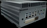 China IPC 4 PCIE Extension Fanless Box PC MIS-6606 Aluminium Fanless Embedded Box for sale