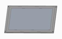 中国 X215R-03  21.5” Vehicle display Capacitive touch High brightness LCD screen Multiple installation methods 販売のため
