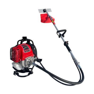 China Multi Function Gasoline Brush Cutter 0.75KW 4 Stroke Backpack Grass Cutter for sale