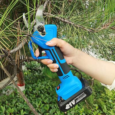 China 21V Cordless Electric Pruner Shears Brushless Tree Branches Bonsai Cutter for sale