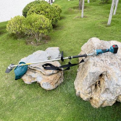 China Mowing Tool Portable Lithium Battery Grass Trimmer 1kw Electric Strimmer Cordless for sale