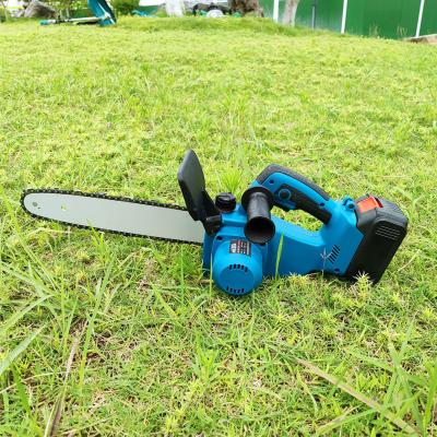 China 12'' Battery Portable mini handheld chainsaw cordless Electric Chain Saw For Wood Cutting for sale