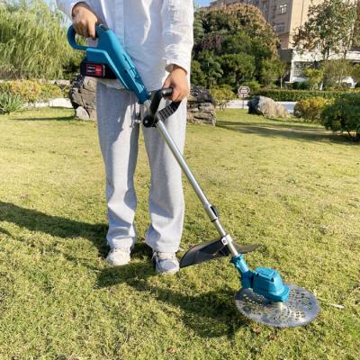 China 21v Electric Battery Powered Grass Trimmer Brush Cutter Cordless String Trimmer for sale