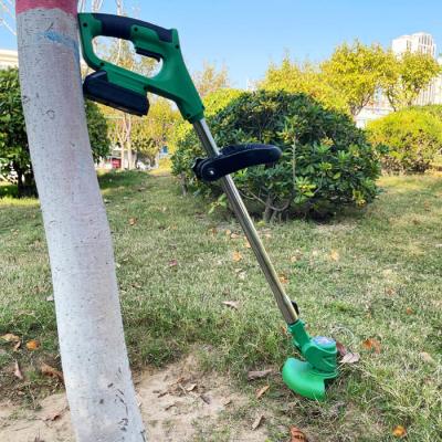 China 12V 24V Electric Brush Cutter Telescopic Cordless Grass Line Trimmer Lithium for sale