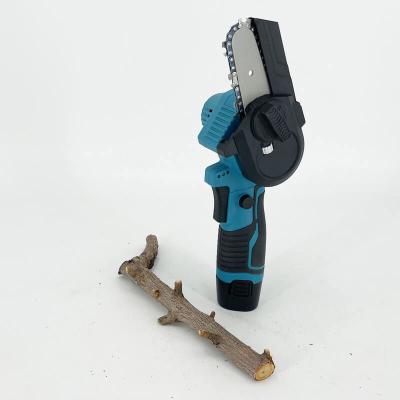 China 21V Brushless Hand Battery Cordless Mini Chain Saw 3inch Wood Pruning Machine for sale