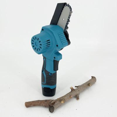 China 3 polegadas Brushless Chain Handheld Saw Cordless Lithium Chain Saw Elétrico Ferramenta de jardim doméstico à venda