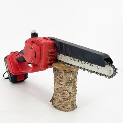 China Industrial 8'' Chain Saw 21V Power With Battery For Wood Sawing for sale