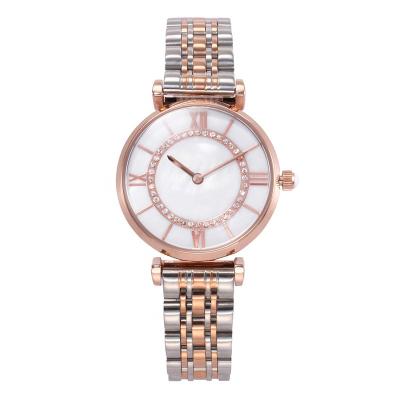 China Nuevo reloj de lujo 2019 de la joyería de señora relojes de las mujeres del acero inoxidable de los relojes del cuarzo de Japón Movt en venta