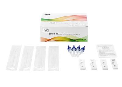 China 15-20 Minutes Antigen Test Kit Nasal Swab With Colloidal Gold Immunochromatography Principle for sale