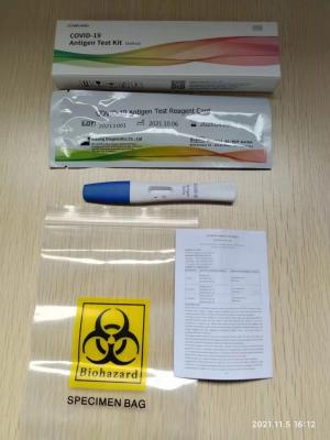 China Laboratory School Rapid Antigen Test Kit Saliva Fast COVID-19 for sale