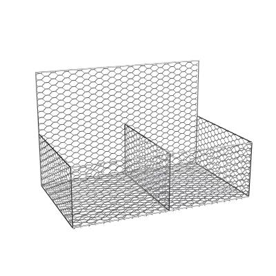 China Factory Direct Supply Cheap Price Hexagonal Gabion Basket Mesh Fence Pvc Coated Gabions Boxs Galvanized Gabion Wall Cages Box for sale