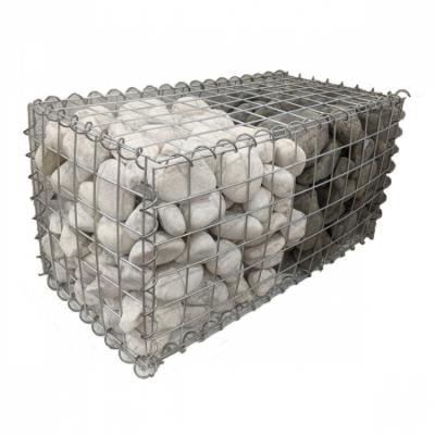 China New Design 2m x 1m x1m Elector Galvanized Gabion Wall Baskets Welded Gabion Cages For River Bank Protection for sale