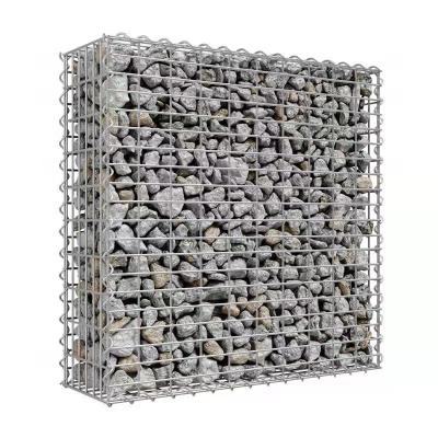 China Decoration Hardware Welded Gabion Retaining Walls Blocks Gabion Iron Wire Mesh Net Stone Basket Cage Gabion Box for sale