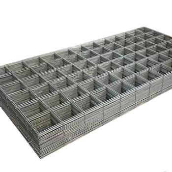 China Galvanized Welded Wire Mesh Panel Anping Factory 4mm Welding Square Low Carbon Smooth & Soft Galvanized Steel Wire Silver .etc for sale
