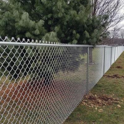 China 6ft black chain link fence  chain link fence Cyclone Wire Fence Product for sale