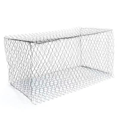China Direct Sale Galvanized Chain Link Fence Gabion Box for Great Standard Hexagonal Design for sale
