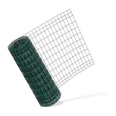 China Rabbit Fence 15M Length Welded Iron Wire Mesh Roll with Pvc Coated Galvanized Wire for sale