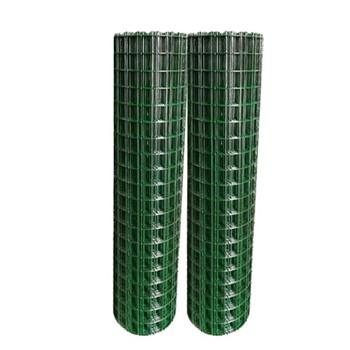 China PVC Coated Welded Wire Mesh Roll with 2X2 Weave Style and Electro Galvanized Coating for sale