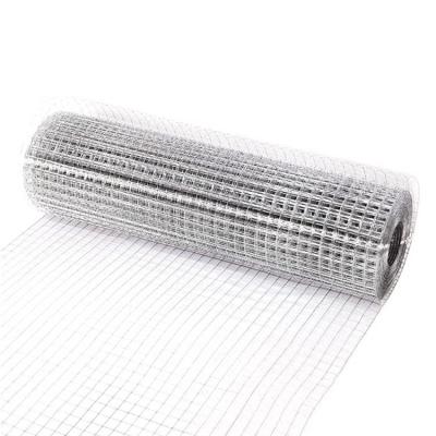 China Decoiling Silver Galvanized Welded Wire Mesh 1 2 x 3 x 100 6 Gauge for Manufacture for sale