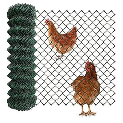 China Metal Type Iron 6Ft X 50Ft Heavy Duty Industrial Chain Link Fencing Galvanized Steel for sale