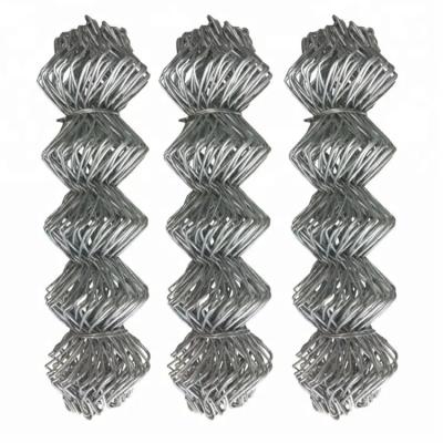 China 9 10 Gauge Chainlink Fence Wire And for Industry Galvanized Chain Link Fences Rolls for sale