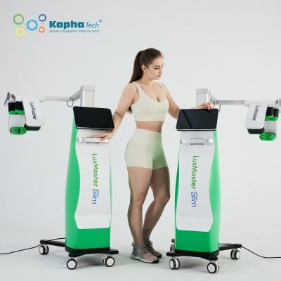 China Slim Cold Laser Physiotherapy Machine 10D Green Diode Emerald Laser Fat Reduce Device for sale