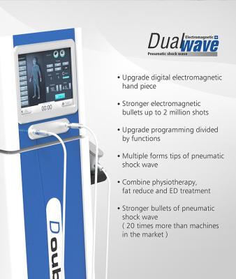 China High Efficiency Shockwave Therapy Machine For Fat Loss Easily Maintainable for sale