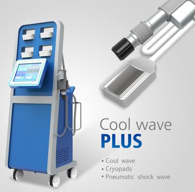 China 4 cool pads Cryolipolysis Portable Fat Freezing Air Pressure therapy Machine , Noninvasive Body Slimming Machine for sale