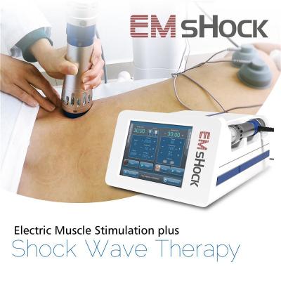 China Portable 2 in 1 Electrical Muscle Stimulation Machine Acoustic Radial Shock Wave Type for sale