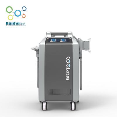 China Hot sale Cryo machine Fat Freezing Slimming Machine With Double Cryo Handles Ultrasonic Cavitation RF Fat FreezeSlimming for sale