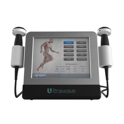 China 10MHZ Physiotherapy Shockwave Machine Double Channels Ultrasound Launched for sale