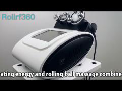 Portable Rolling RF360 bauty machine for face lifting body slimning