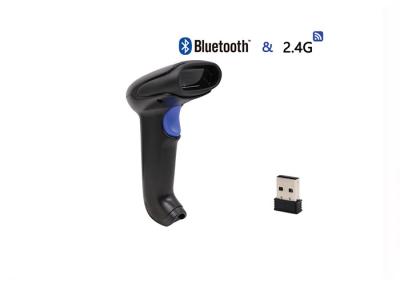 China Durable 1D Bluetooth 2.4G Wireless Barcode Scanner Stable Work Performance DS5100B for sale