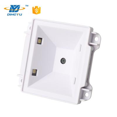 China Desktop 2D Barcode Scanner Embedded Platform USB TTL QR Code Handfree Automatic Scanning for sale